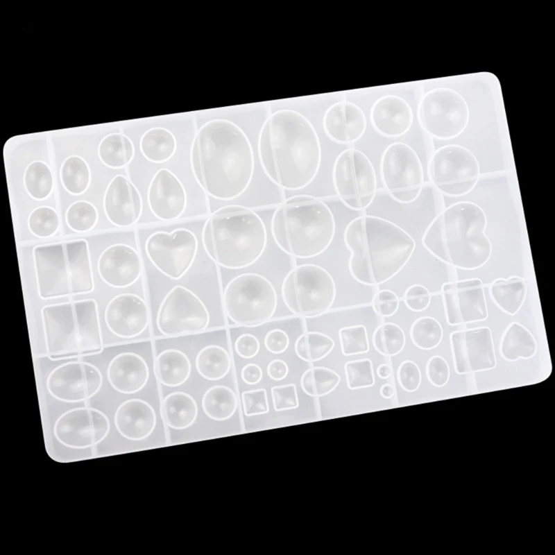 

Gem Jewelry Silicone Casting Mold for DIY Crystal Stone Handmade Cake Decoration X3UD