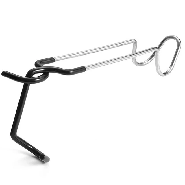 Stainless Steel Light Stand Holder Hooks Portable Tent Pole Lamp Hanger Camping Supplies