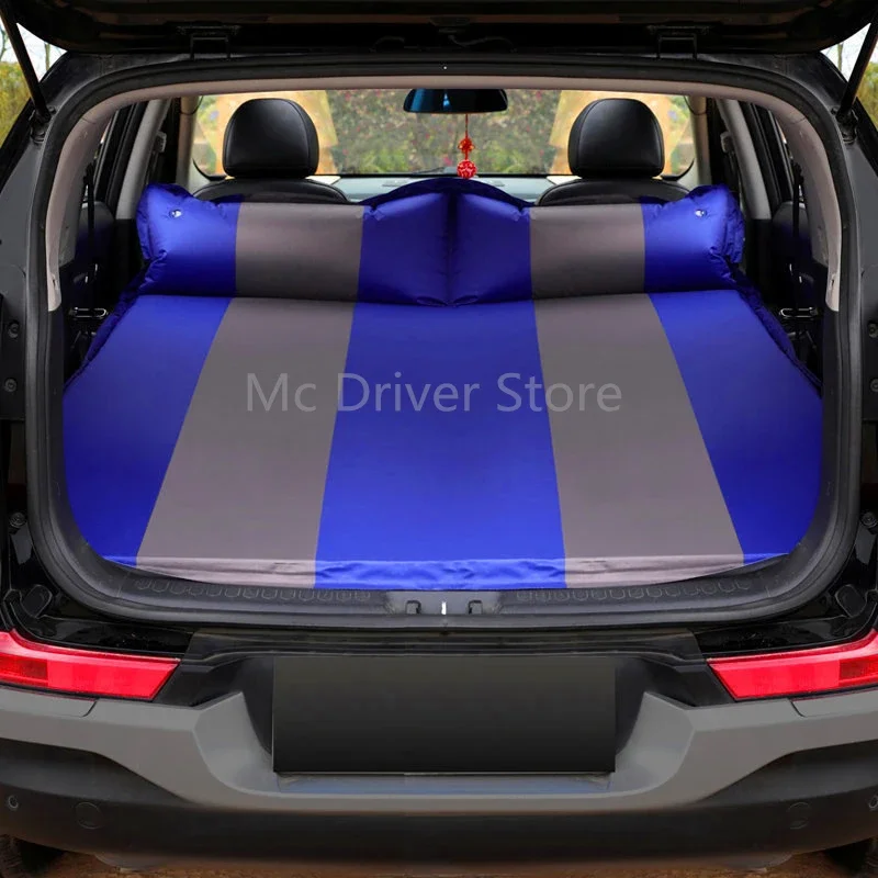 Car Travel Bed SUV Outdoor Camping Rear Trunk Mattress Inflatable Foldable Twin Mattress Auto Sofa Rest Cushion