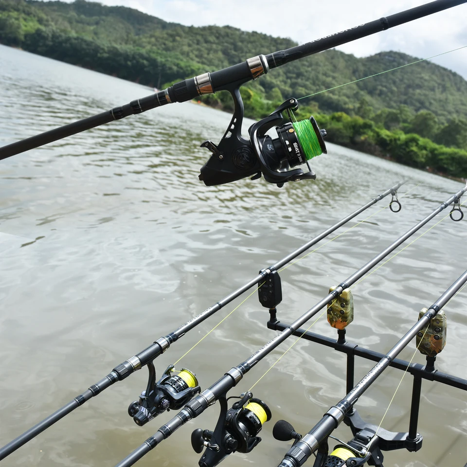 aliexpress fly fishing rods Sougayilang Rod, Lightweight Ultra-Portable 4-Piece Graphite Fly Rod for Complete Starter 5/6wt, 7/8wt Rod for Traveling 13FT 7/8wt Two Handed Fly