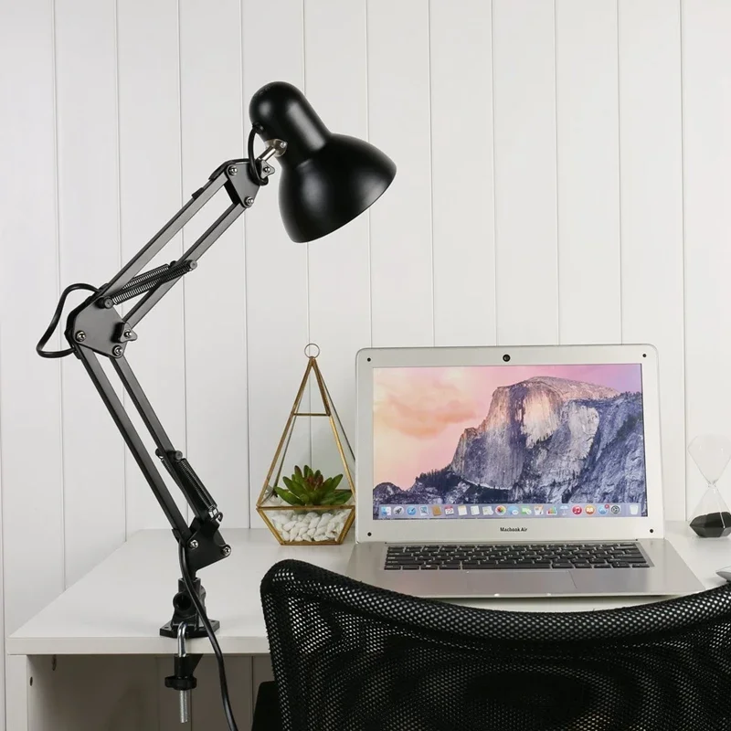 Swing Arm Clamp Lamp Image 3