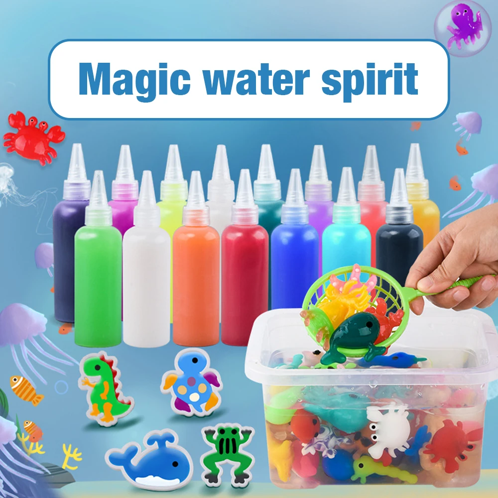 

Children'S Puzzle Toys Ocean Molds Baby Magical Animal Park Diy Handmade Material Sets Non-Toxic And Safe Birthday Gifts