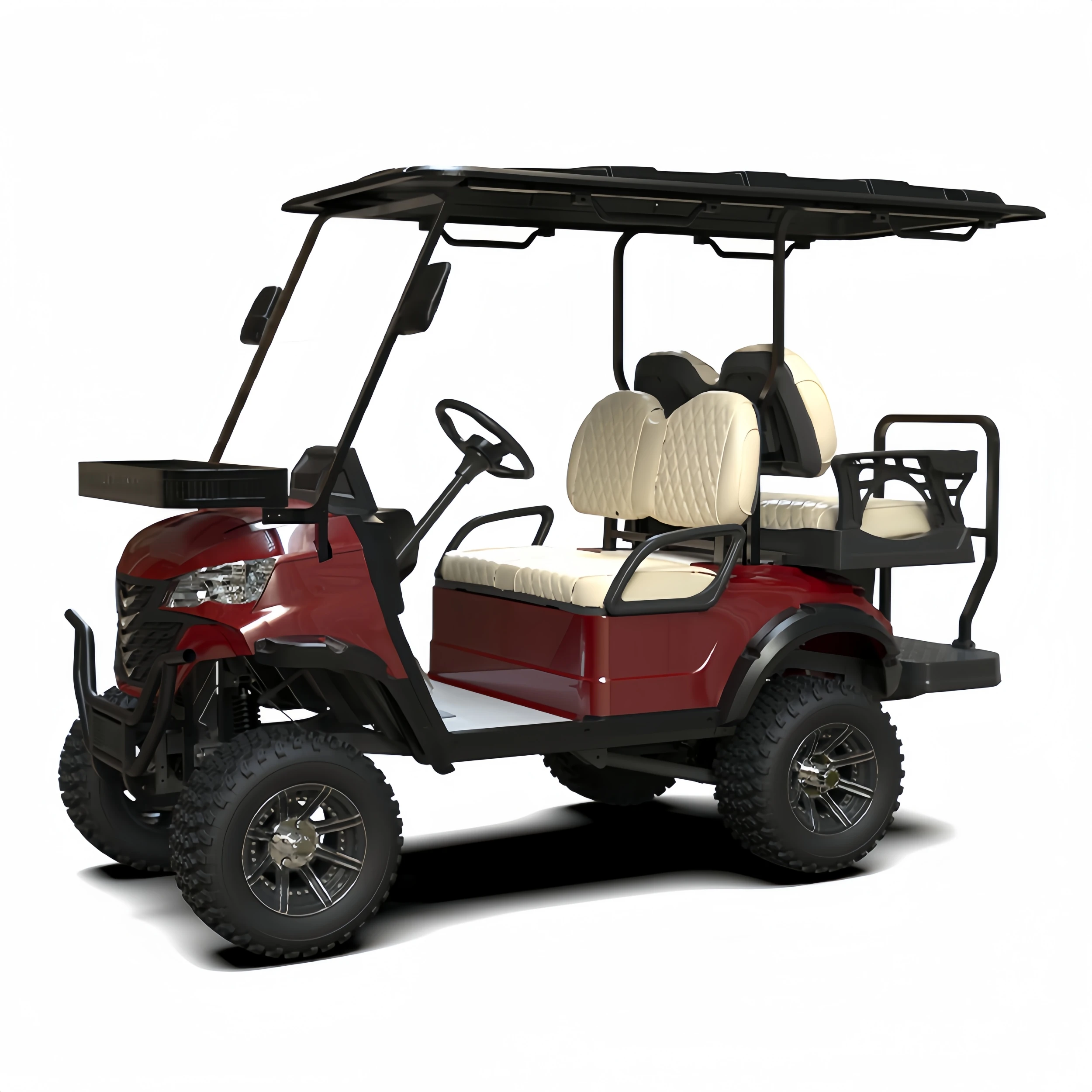 6 passage capacity Electric lifted golf carts for utility sightseeing club car