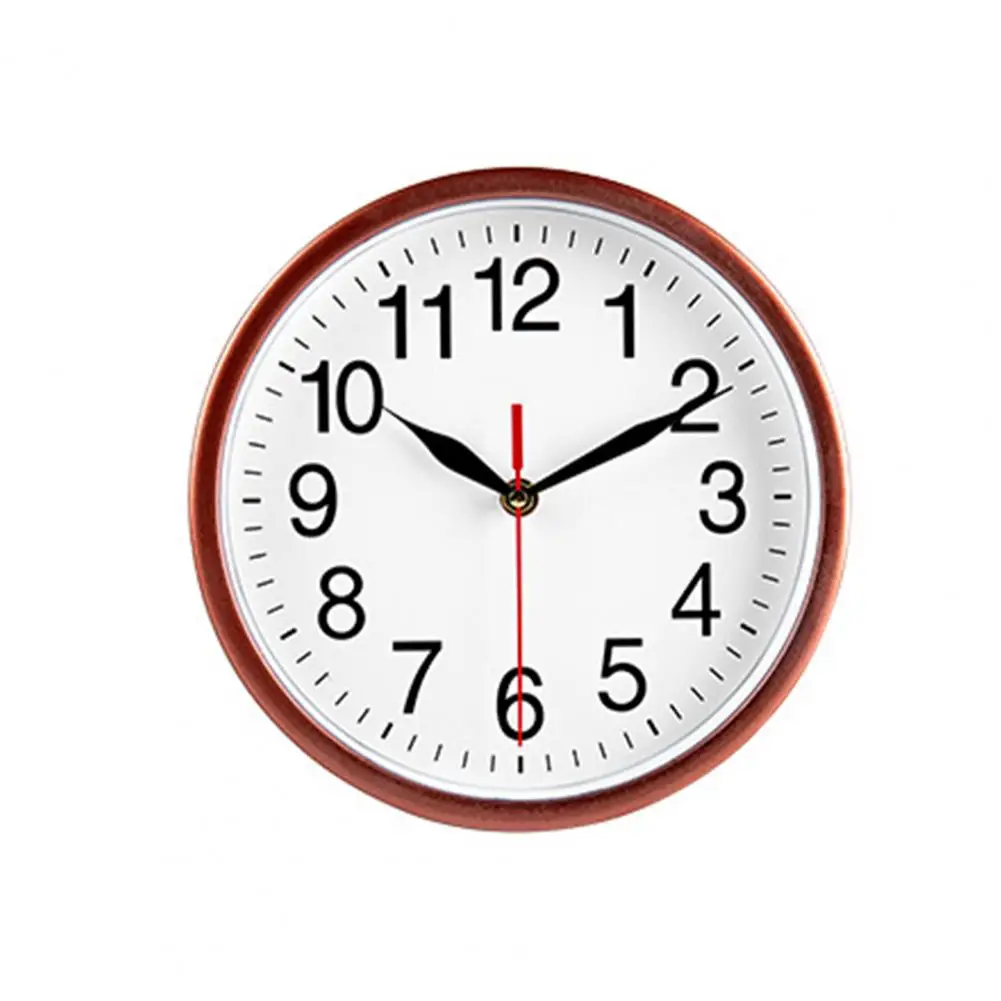 

Quartz Clock for Seniors Senior-friendly Wall Clock Stylish Quartz Clock for Home Cafe Decor Durable Non-ticking Wall for Dining