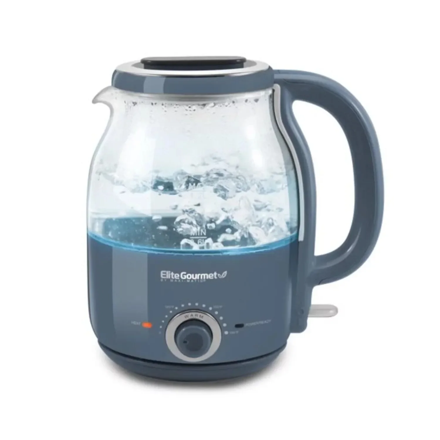 

Adjustable Temperature Electric Glass Kettle (Slate Blue)1.2L electric kettle