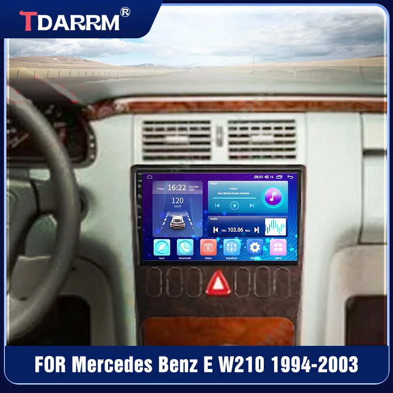 Panel De Aislamiento De Capó Para Mercedes Clase E W210/S210 (1995-2003) - Negro, Con Remaches, 1 Año Garantía