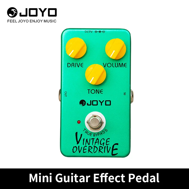 Joyo Jf-01 Pedale Effetto Overdrive Pedale Overdrive Vintage Classico Per Pedali Per Chitarra Elettrica Screamer A Tubo True Bypass