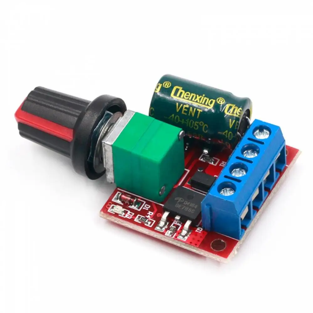 90W PWM DC Motor Speed Controller Module LED Dimmer 4.5V -35V Adjustable Speed Regulator Control Governor Switch