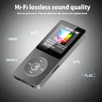 Bluetooth MP4 MP3 Lossless Music Player TFT LCD Display Walkman E-book Support TF Card Audio Recorder lossless sound MP3 player 6