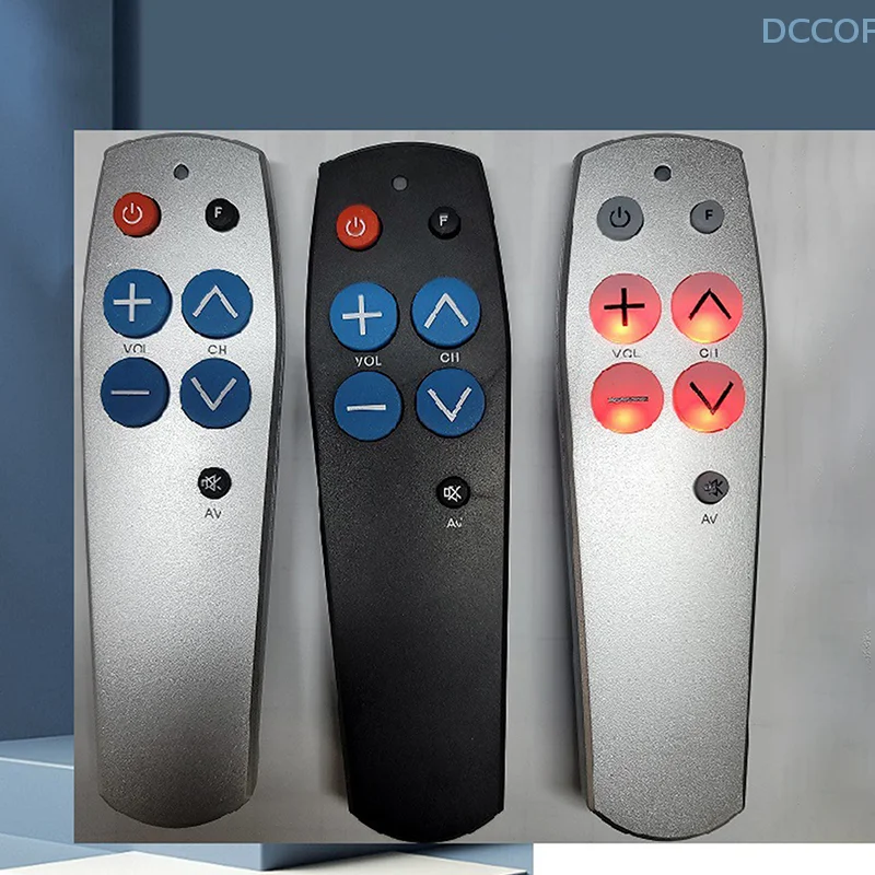 Universal Smart IR Learning Remote Control with 7 Programmable Buttons for Home Entertainment Devices