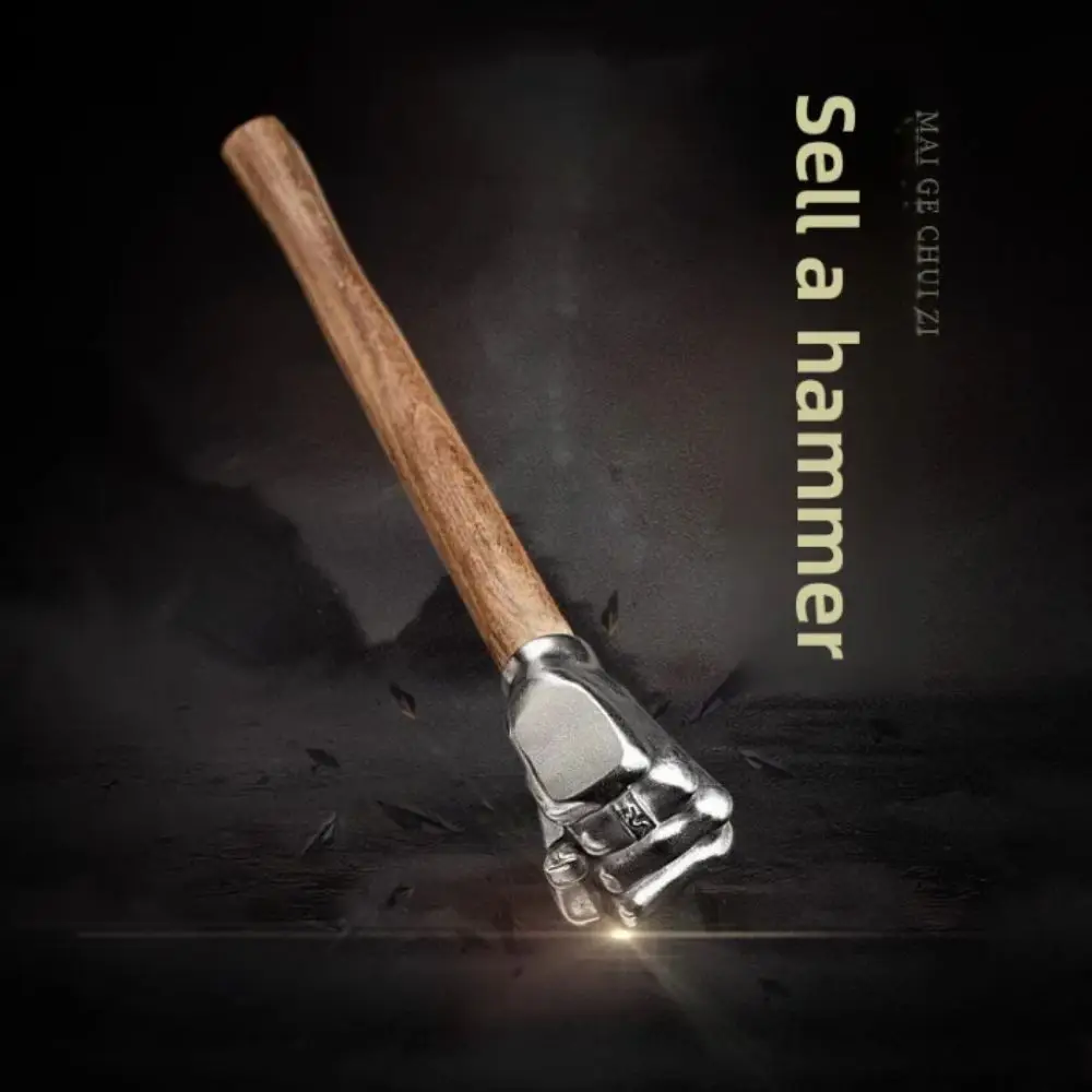 Compact Design Stainless Steel Hammer Versatile Function Ergonomic Handle Fist Hammer Anti Slip Grip Stainless Steel