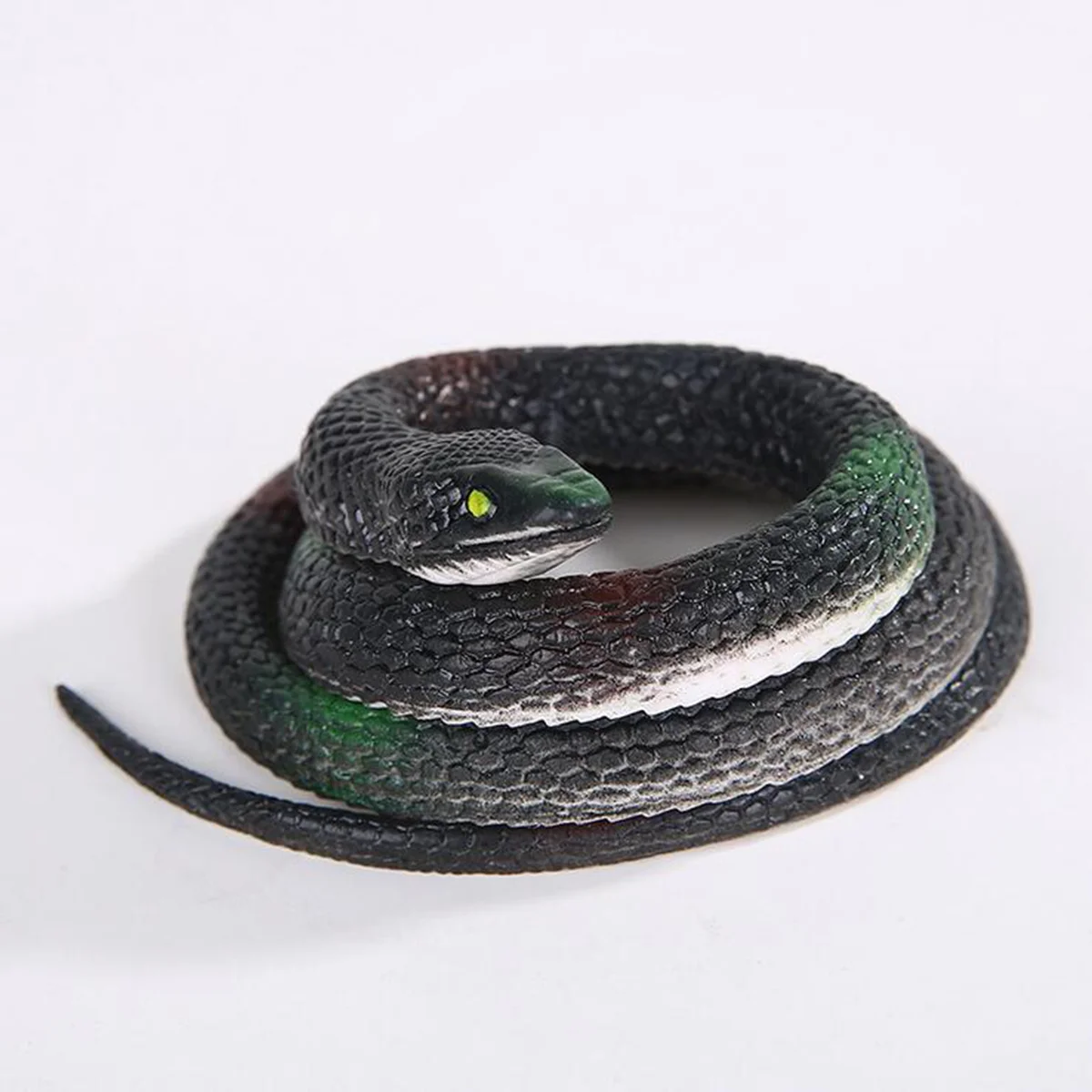 Snake Toy Rubber Halloween Snakes Realistic Trick Prop Fake Prank ...