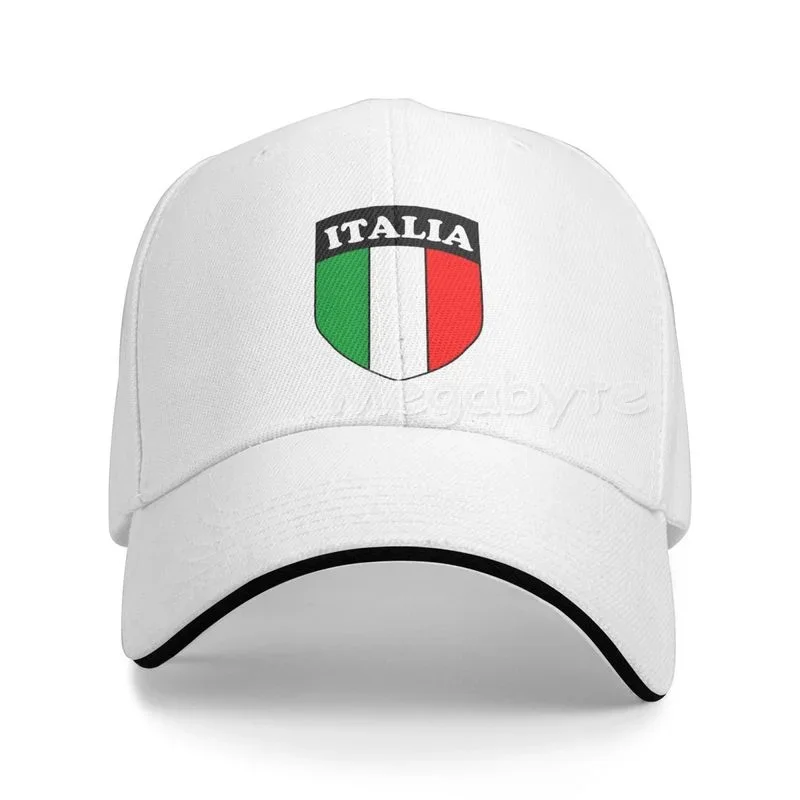 Cappello Da Baseball Con Bandiera Italiana – Regolabile, Traspirante, Per Uomo E Donna, Perfetto Per L’Estate