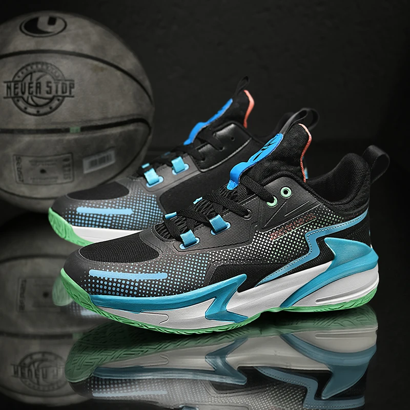 أحذية كرة سلة قابلة للتنفس مانعة للإنزلاق للرجال ،...