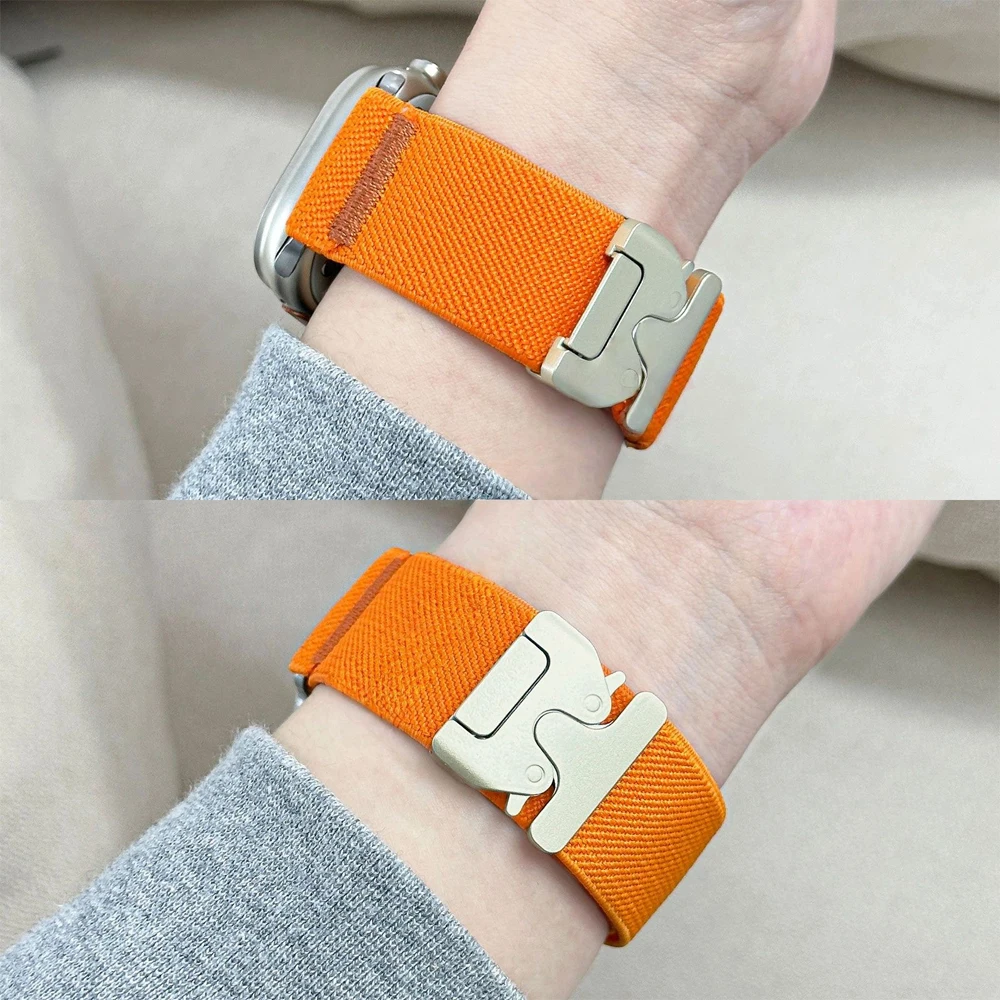 รูปสินค้า สายไนลอนทนทานสำหรับ Apple Watch ทุกรุ่น