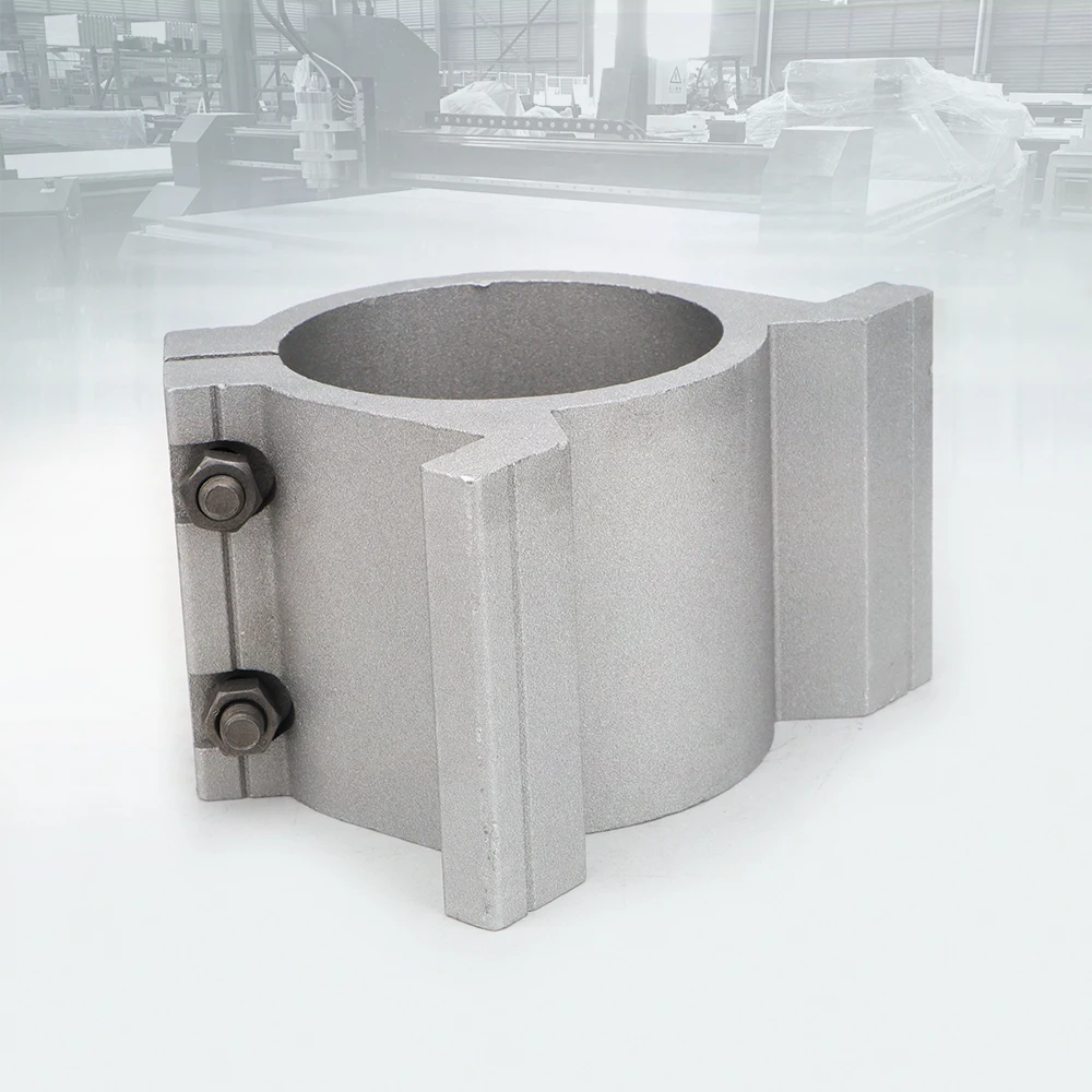 Will Fan D65-80mm C 직렬 캐스트 알루미늄 브래킷 CNC 스핀들 모터 1.5kw 2.2kw 라우터 조각 밀링 머신 클램프 도구
