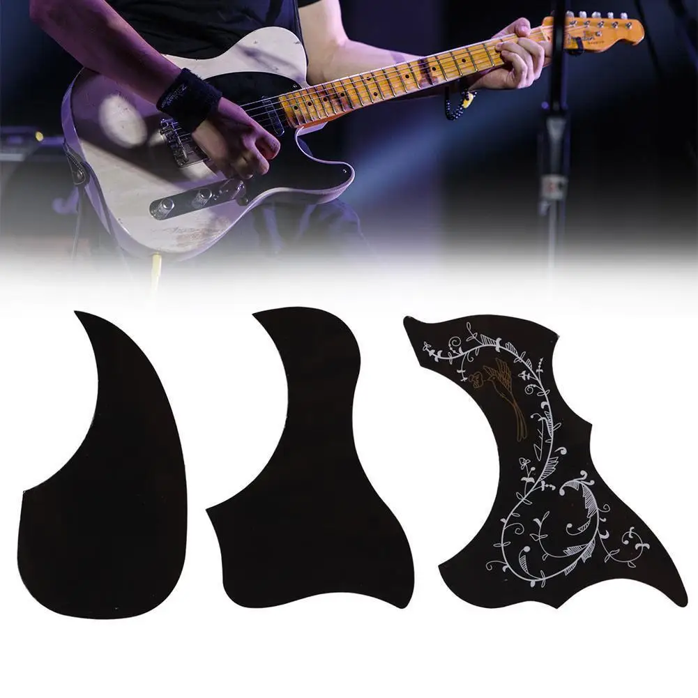 

1pcs Guitar Pickguard Self-adhesive Sticker Anti Scratch Acoustic Professional Folk Guitar Accessories Decoration Pickguard A5m2
