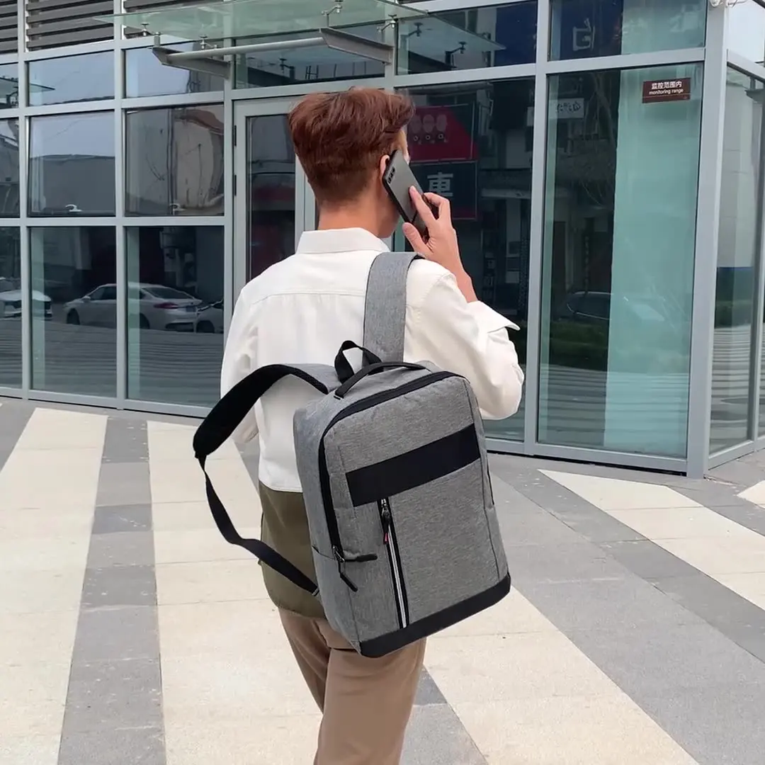 Men's Waterproof Backpack USB School Backpack 15.6 Inch Laptop Backpack Male Book Bag Bagpacks Men Stylish Back Pack 3