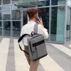 Men's Waterproof Backpack USB School Backpack 15.6 Inch Laptop Backpack Male Book Bag Bagpacks Men Stylish Back Pack 3