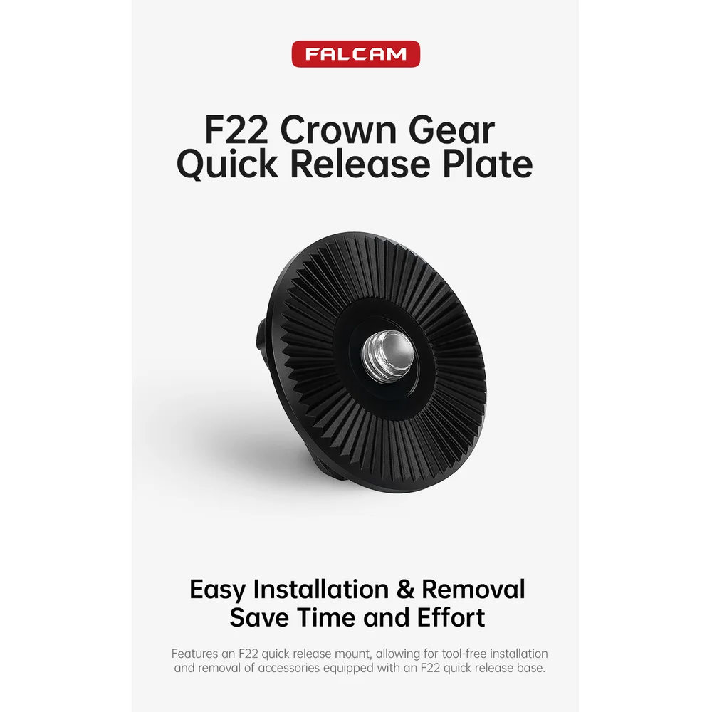 F22A5203 F22 Crown Gear Quick Release Plate