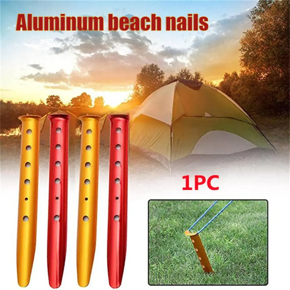 

23cm 31cm Aluminum Hiking Camping Beach Tent Stakes Snow Peg Tent Nai Sand Pegs