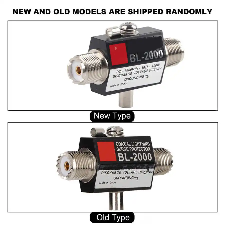 BL-2000 Protector Coaxial Surge PL259 Female to PL259 Female Coaxial Arrestor