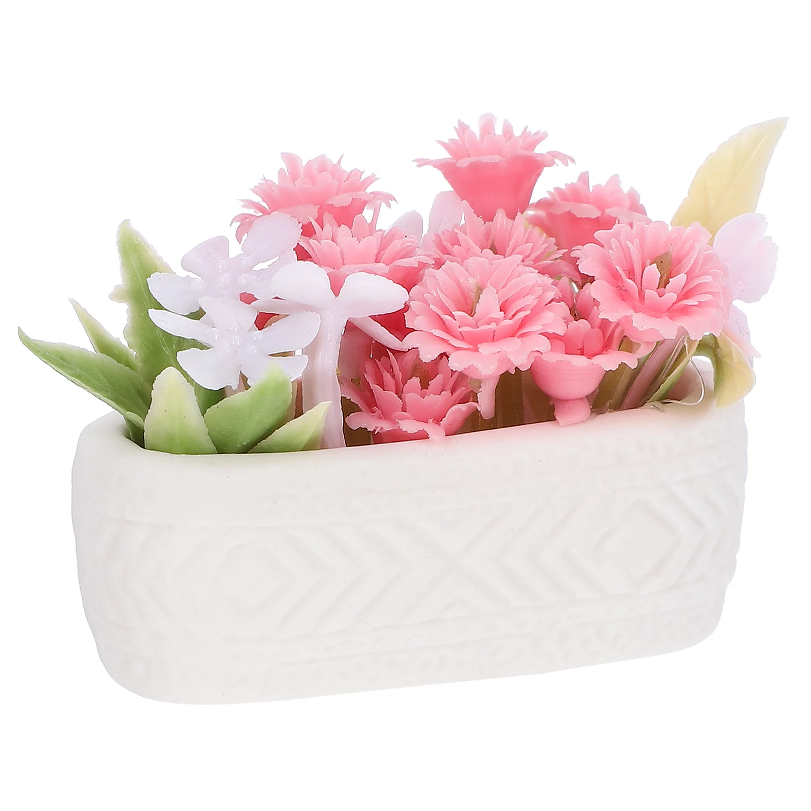 

Flower Stand House Tiny DIY Model Flowerpot Bonsai Decoration Mini Ceramics Miniature Potted Adorn Things