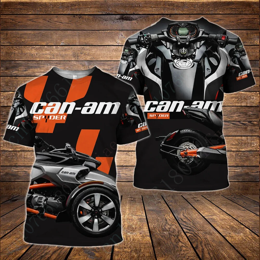 Can-am Anime T Shirt For Men Women Casual T-shirts Harajuku Oversized T-shirt Quick Drying Short Sleeve Top Unisex Clothing japanese anime cartoon 3d printed t shirt men and women casual shirt oversized sportswear alternative anime harajuku street top