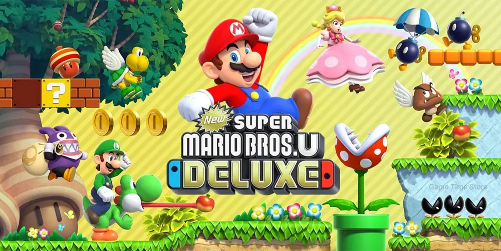 New Super Mario Bros U Deluxe Nintendo Switch | AliExpress