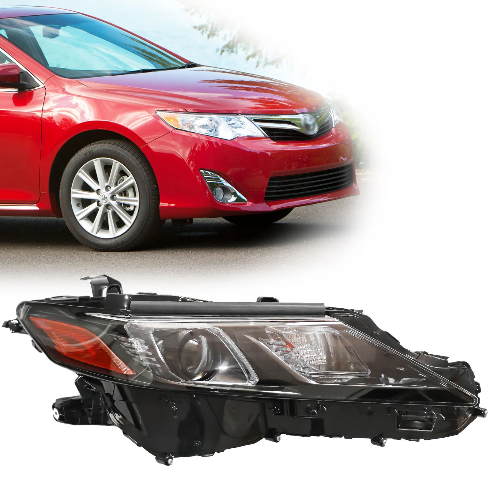 

Car Headlight LED Headlamp for 2018-2022 Toyota Camry SE LE Passenger Side Lamp Right RH Car Accessories