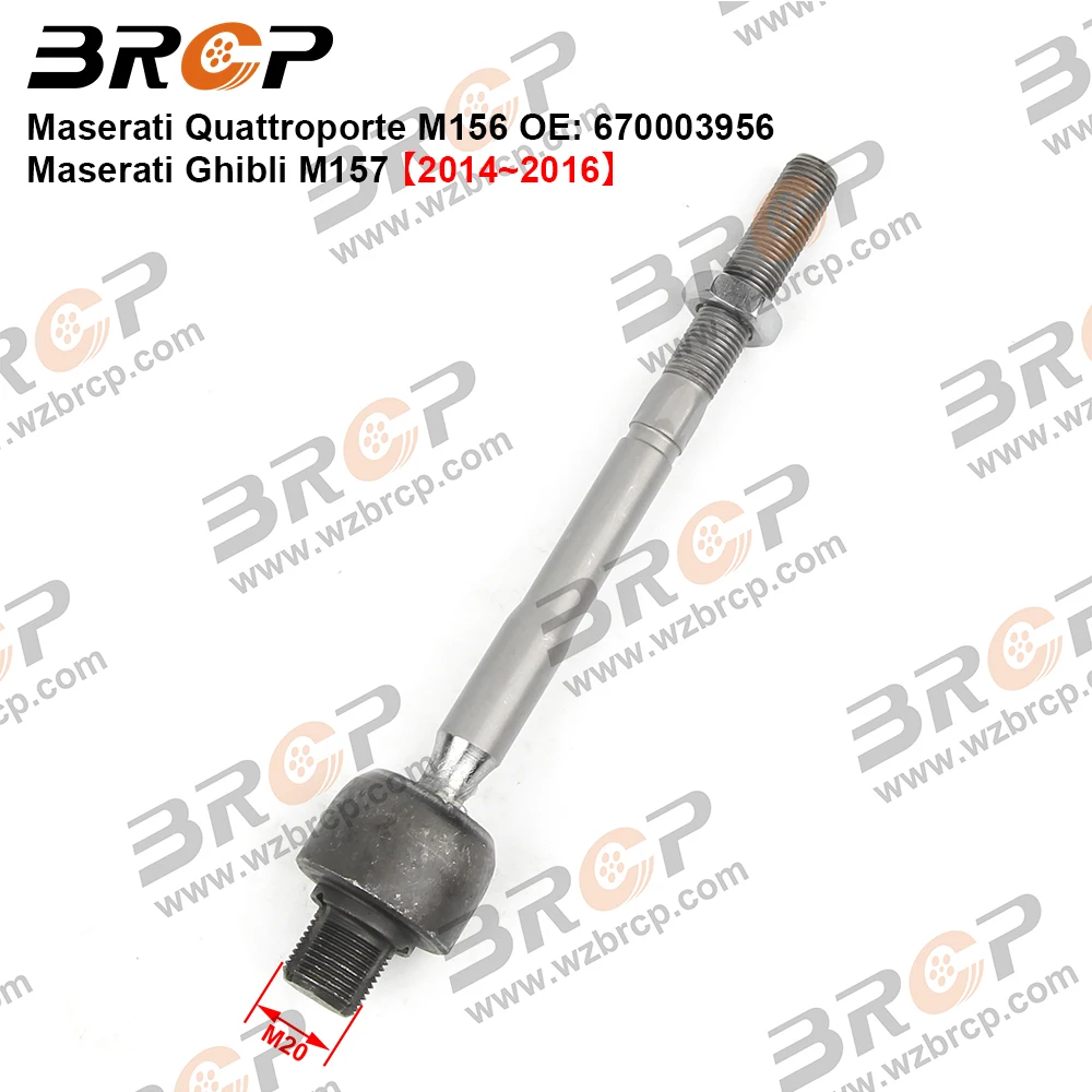 BRCP Pair Front Axle Inner Steering Tie Rod Ends Ball Joint For 