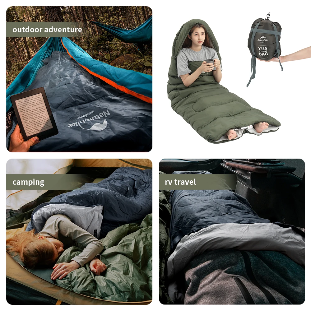 Sleeping Bag Naturehike Y150 Outdoor Camping Home Leisure Hiking