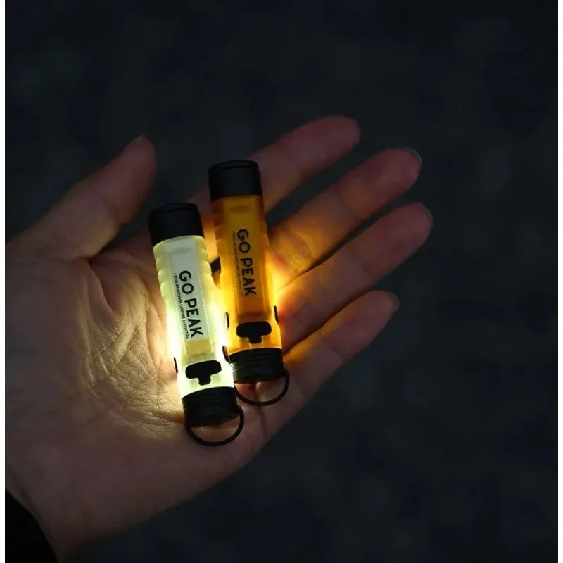 Keychain Mini LED Flashlight- 5-Hour Runtime Pocket Light for Outdoor Emergency & Disaster Kits, IPX4 Waterproof Key Clip Design