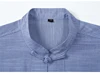 Plus Size 7XL 8XL 9XL 10XL 12XL Men's Short Sleeve Shirt Chinese Style Tang Suit Loose Casual Traditional Kung Fu Uniform Male 4
