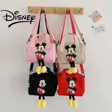 

2022 New Disney Shoulder Bags Cartoons Mickey Mouse Nylon Bag Women Messenger Bag Cute Anime Fashion Handbag Gifts for A Girls