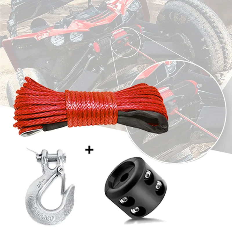 WinchLineCableRopeCarWinchStopperWinchesTowingHookATVSUVUTV