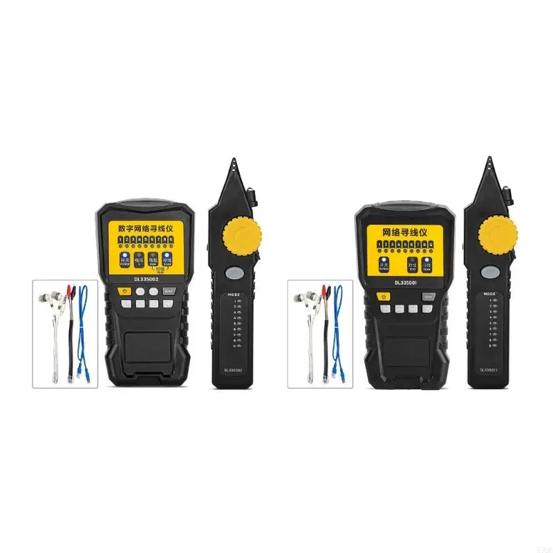 57QF Cable Line Testing Tool Telephone & Ethernet Wire Locator Wire Tracing Device Quickly Identify & Test Wiring Connection