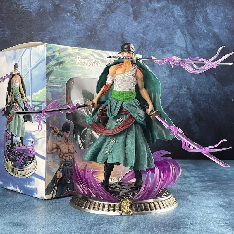 Neue einteilige Anime Figur Bad Blut Oronoa Zoro PVC 21cm Action figur  Sammlung exquisite Modell Geburtstags geschenke Figur