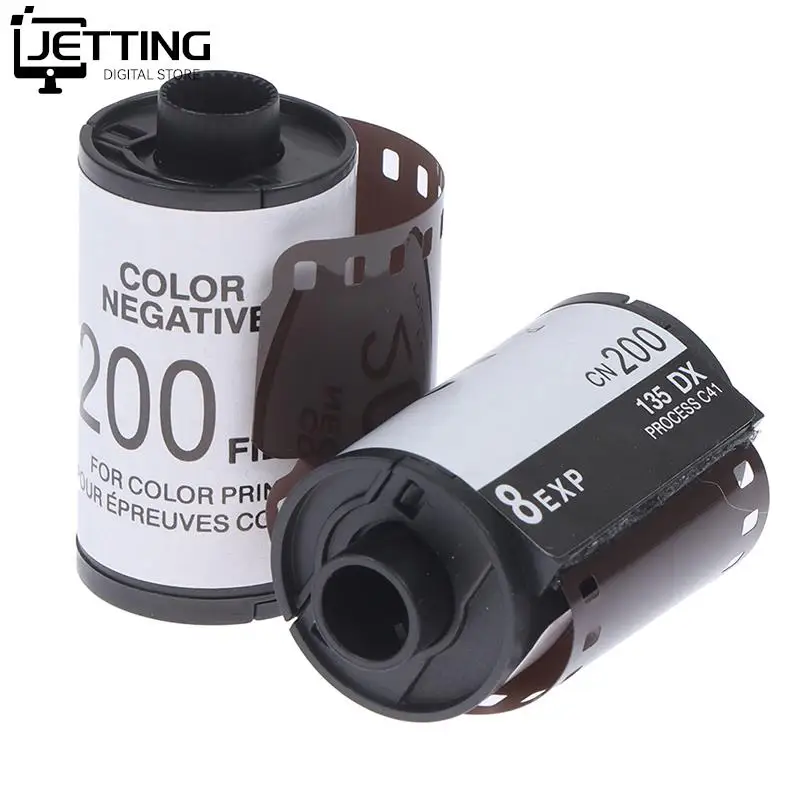 다채로운 네거티브 카메라 필름, ISO SO200 타입 135 컬러 필름, 35mm, 8 개