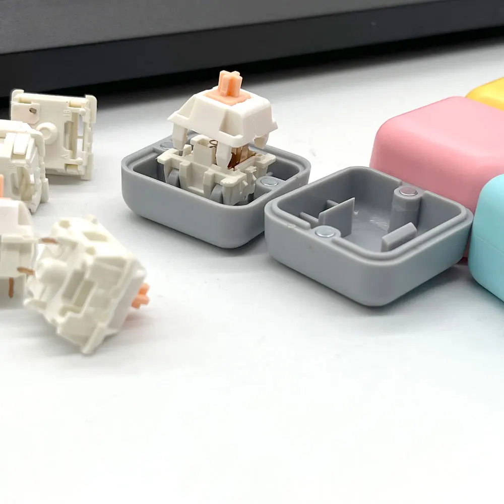 기계식 키보드용 스위치 오프너 2 in 1 PBT 마그네틱 오픈형 TTC 체리 MX 게이트론 카일 박스 아웃에무 스위치 액세서리