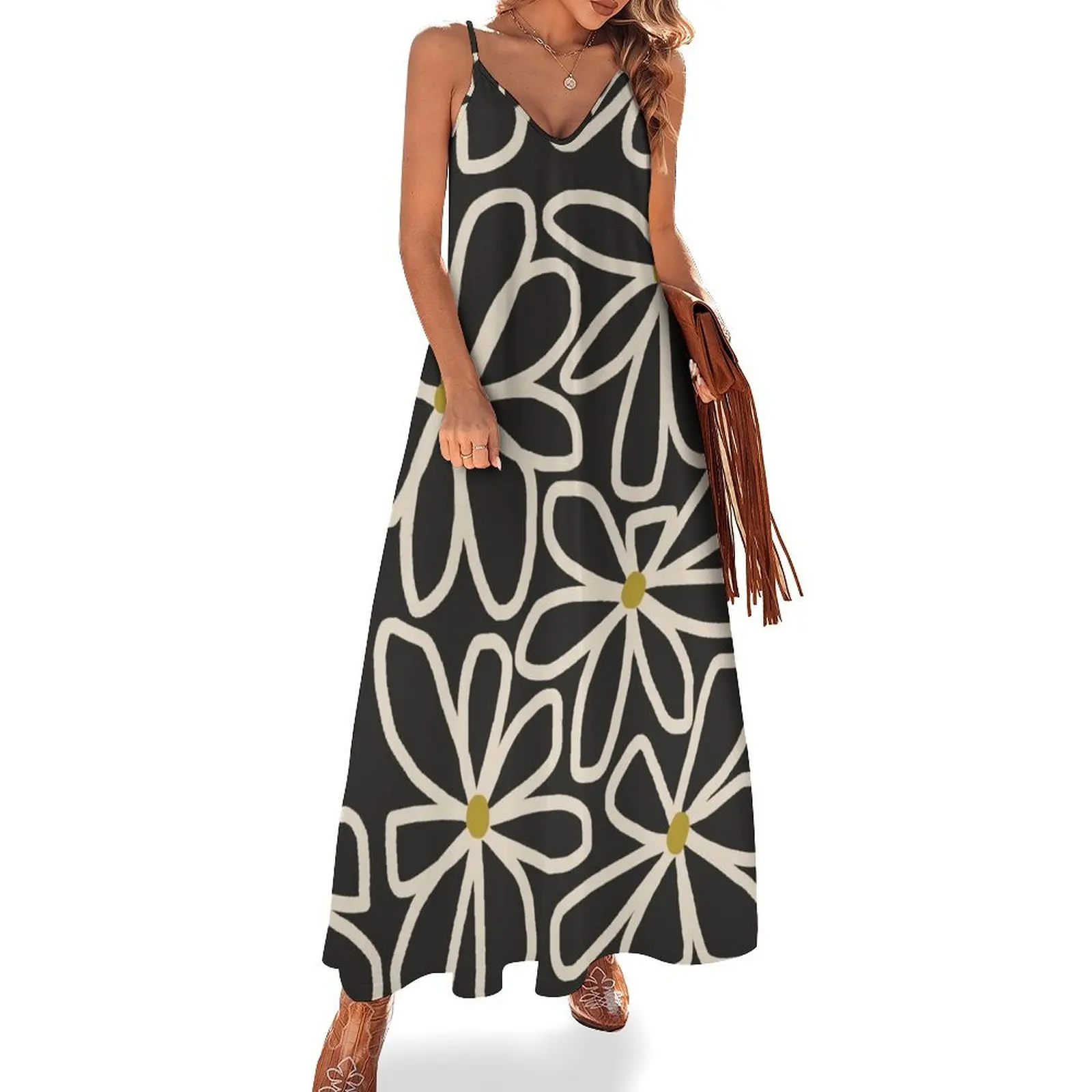 

Daisy chain - night Sleeveless Dress ladies dresses for women 2024 women formal occasion dresses women's evening dresses