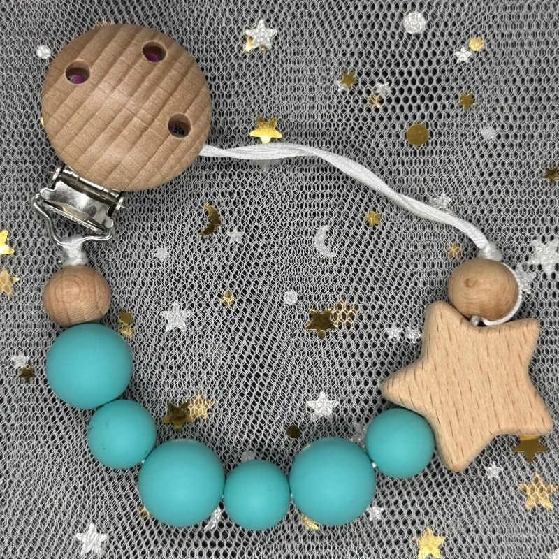 Custom pacifier clip