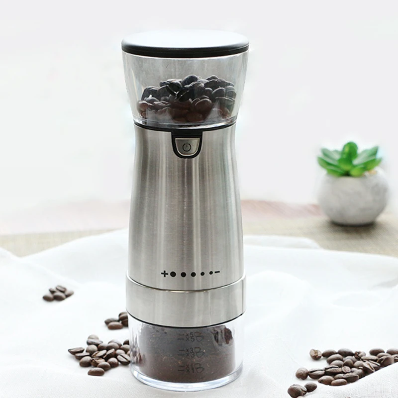 New Mini Electric Coffee Grinder Core Coffee Beans Grinding USB Portable  Grinders For Home Kitchen Tool Coffee Accessories - AliExpress