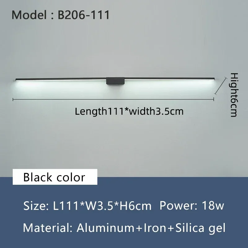 Length 110cm Black