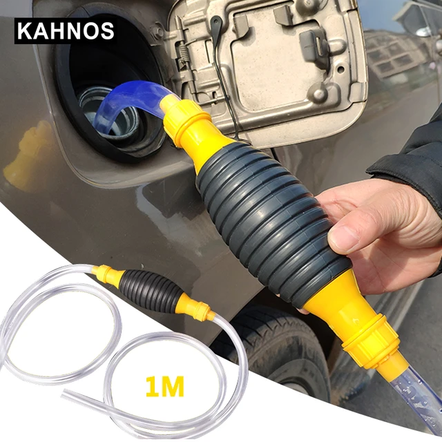 Pompe à carburant manuelle pour voiture, siphon économiseur de carburant,  aspiration précieuse, transfert d'huile, or, diesel, liquide, économiseur  de carburant, pompe à essence - AliExpress