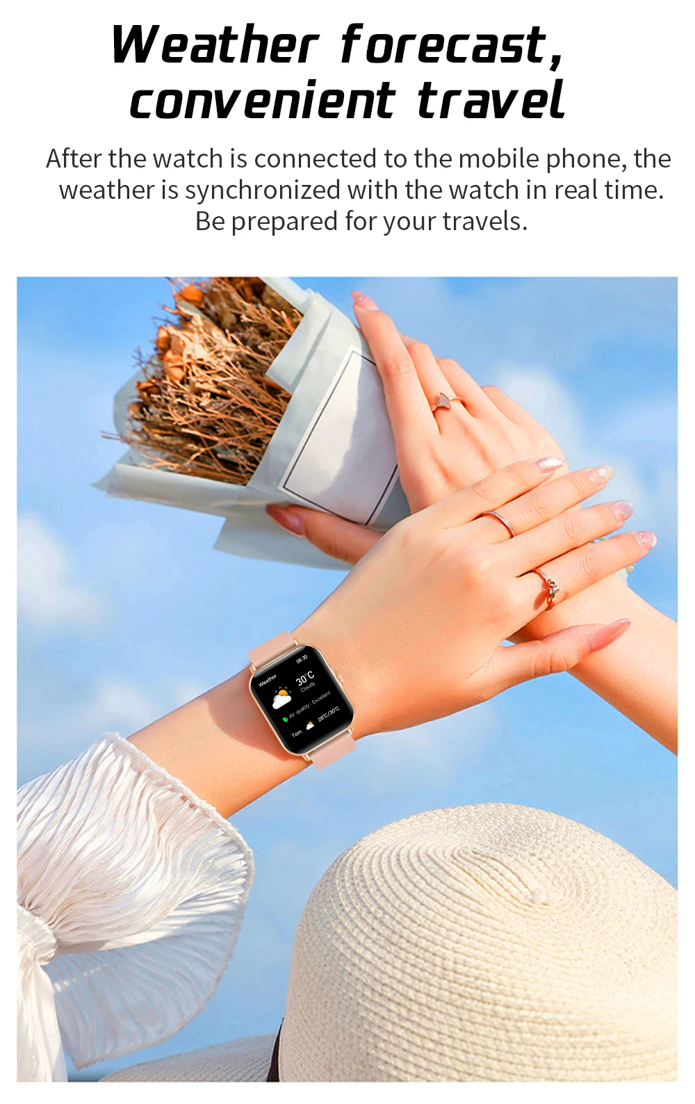 2022 NEW Smart Watch Men Bluetooth Call Full Touch Sports Waterproof ip67 Heart Rate Bracelet Smartwatch Women For Xiaomi Huawei