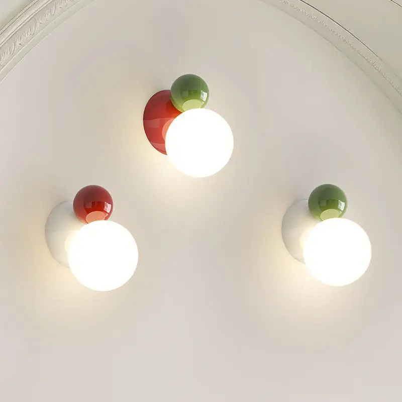 

Magic Bean Wall Lamp Eye Protection Modern Decorative Lighting Nordic Christmas Decoration Bedroom Led Wall Light