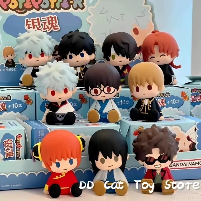 Genuine Potepotte-R Gintama Drop Glue Sitting Blind Box Shenwei