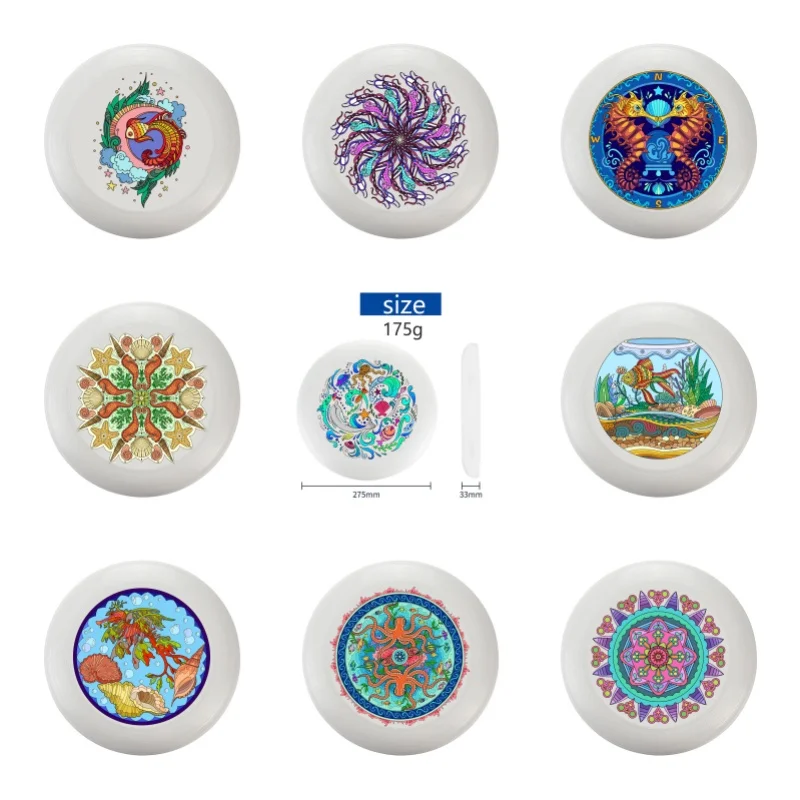 ocean 27.5cm Ultimate flying disc Outdoor Leisure Toy Portable Game CD Competition Children's Sports Toys Adult Hot