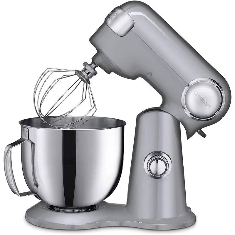 

Cuisinart Stand Mixer, 12 Speeds, 5.5-Quart Mixing Bowl, Chef's Whisk, Flat Mixing Paddle, Dough Hook